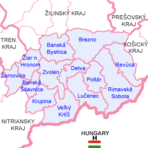 Kreis - Banskobystrický