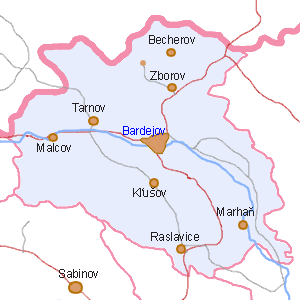 Okres - Bardejov