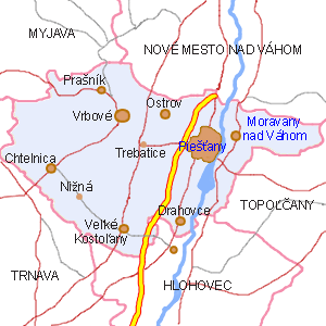 District - Piešťany