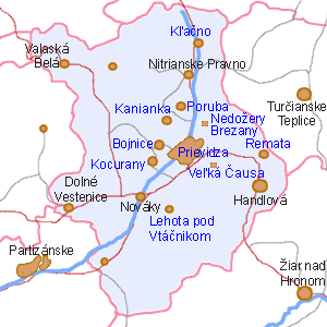 Unterkunft Bezirk Prievidza