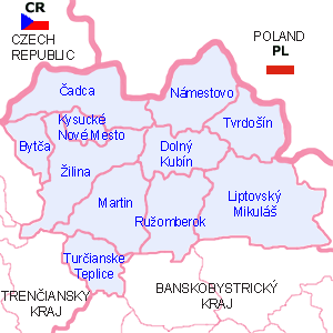 Oblast - Žilinský